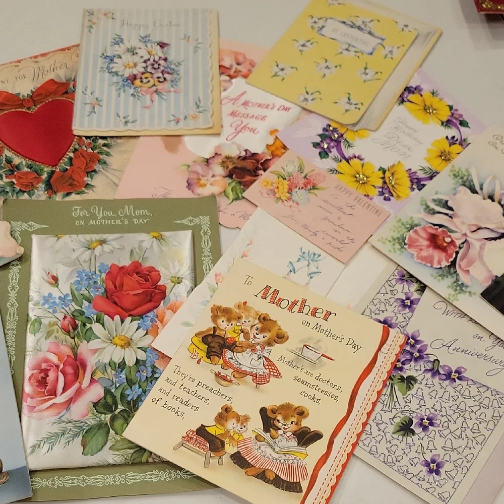 Vintage Hallmark Used Greeting Card Bundle